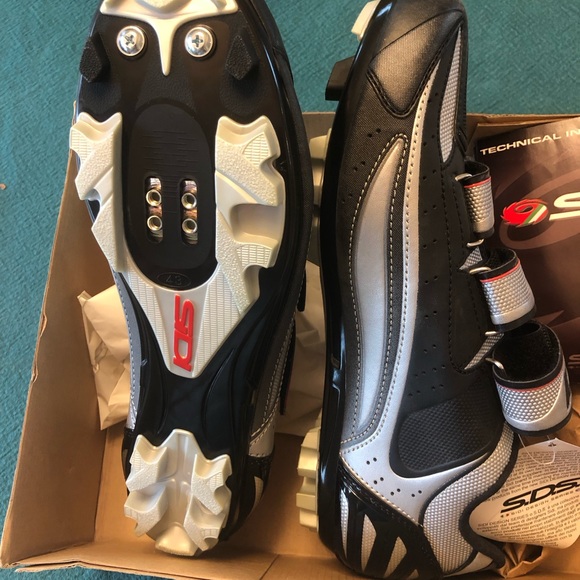 SIDI SIERRA MEN’S MTB CYCLING SHOES (SZ 43 EU / 9 US) (NEW!) - Picture 2 of 5